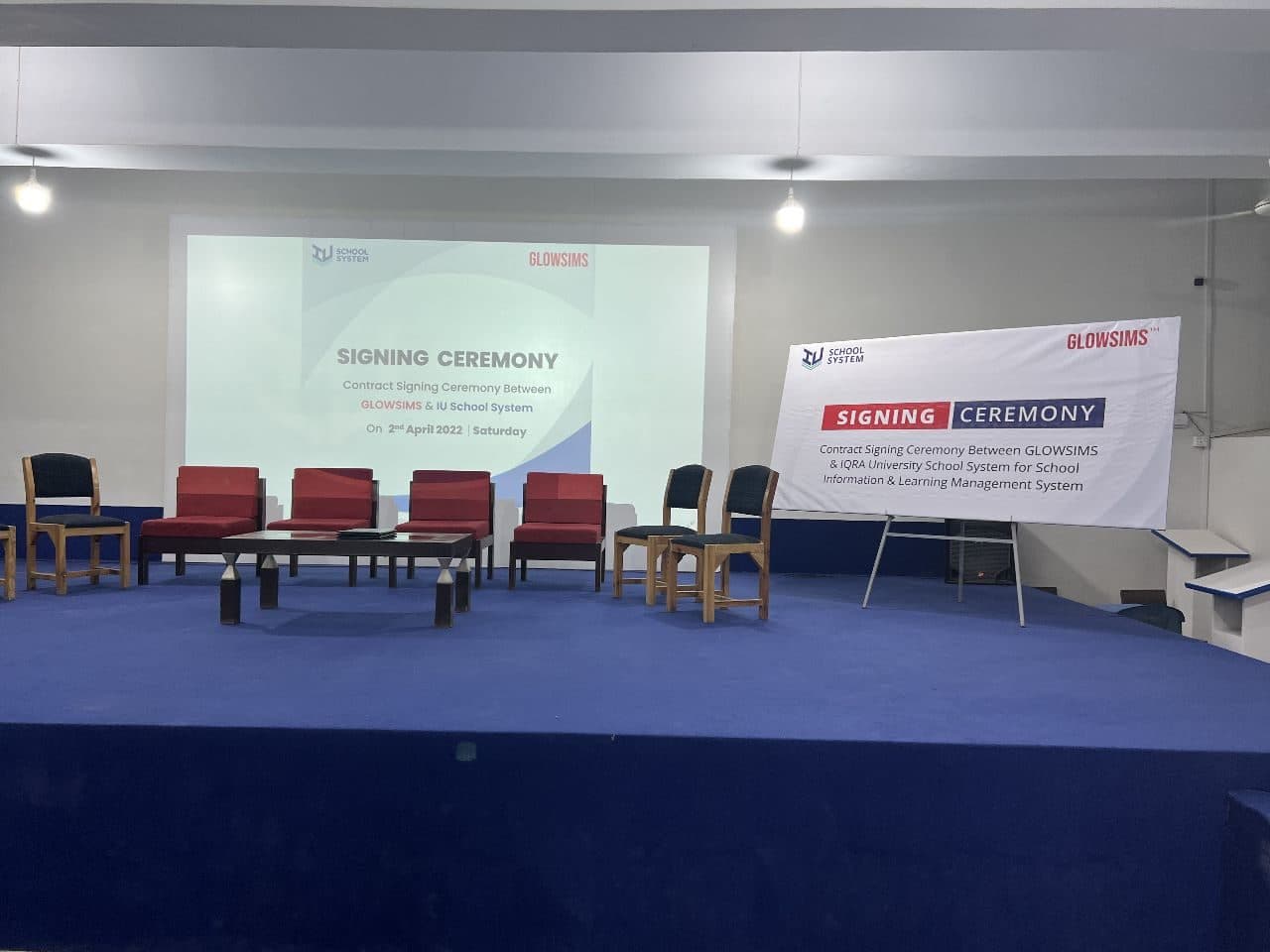 Signing Ceremony – IU School System Karachi